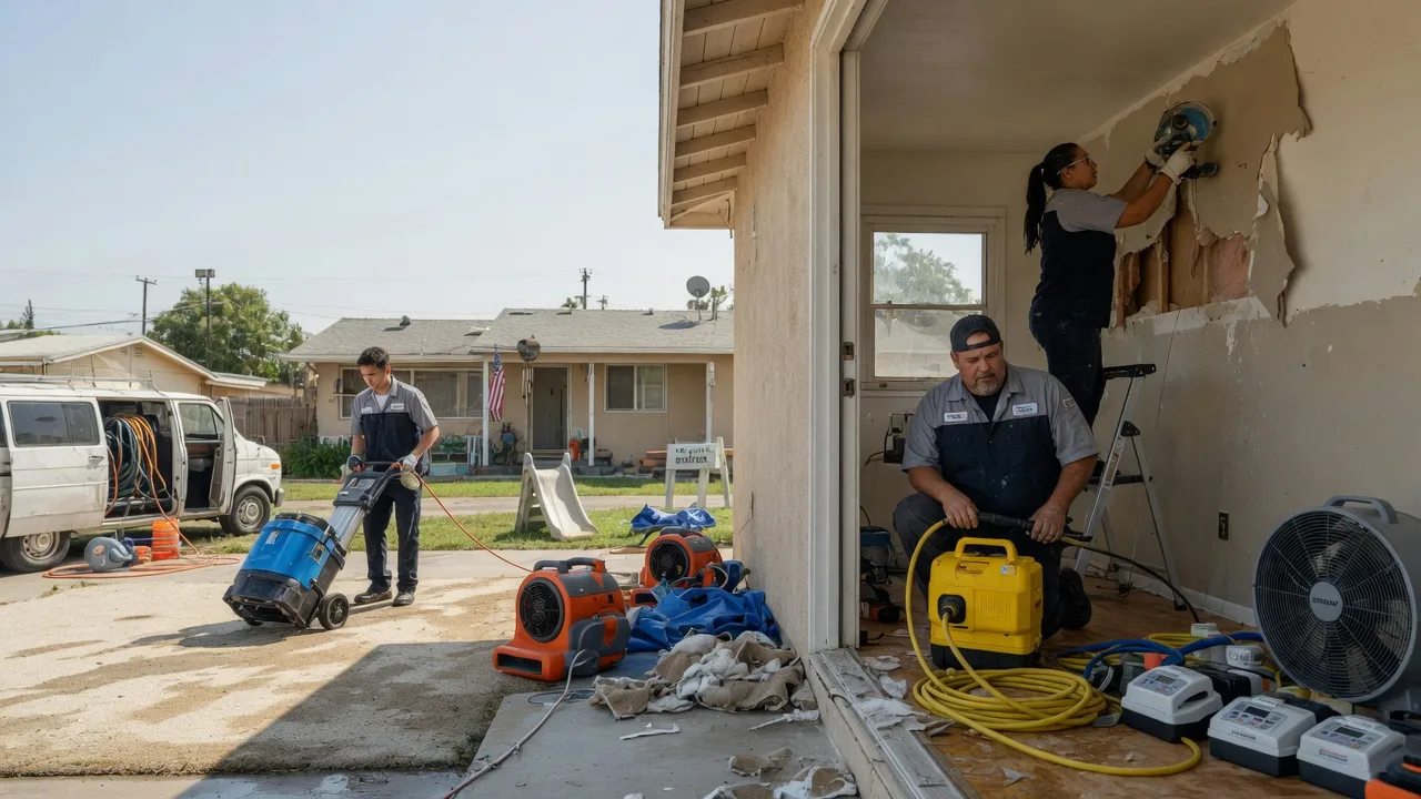 Water Damage Restoration in New London, TX near me
